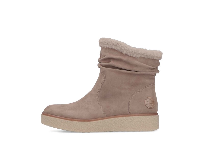Rieker - Sheepsuede/Pellicia - Braun 