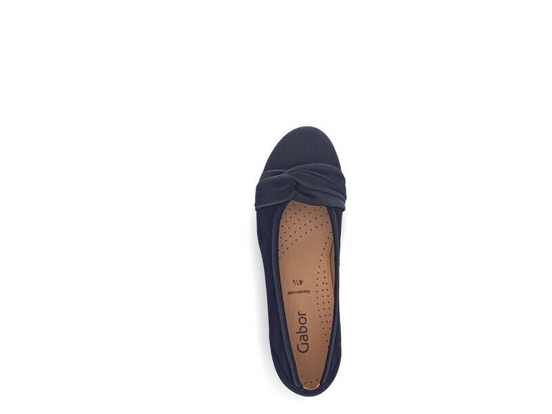 Gabor - sportliche Ballerinas - Blau 