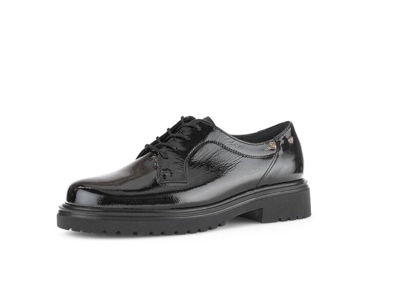 Gabor - Schn&uuml;rschuhe - Schwarz 