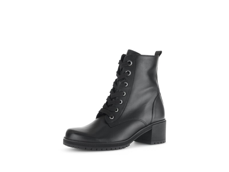 Gabor - Schn&uuml;rstiefeletten - Schwarz 