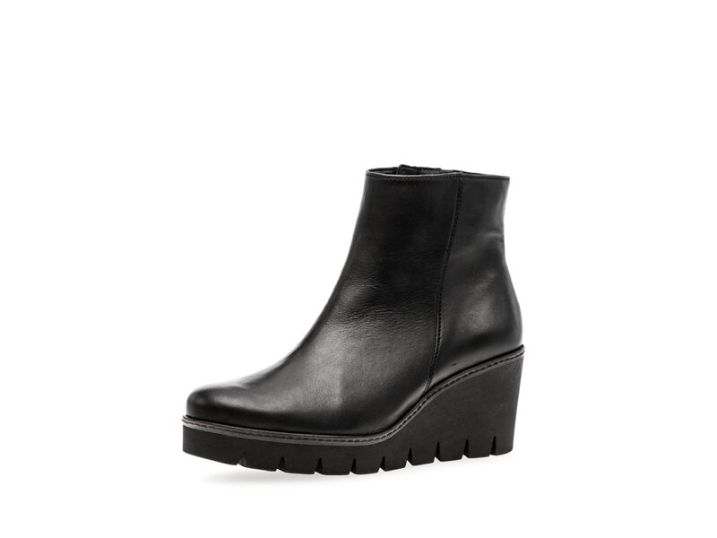 Gabor - Plateau Stiefeletten - Schwarz 