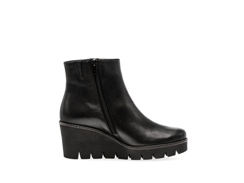 Gabor - Plateau Stiefeletten - Schwarz 