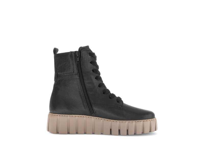 Gabor - Plateau Stiefeletten - Schwarz 