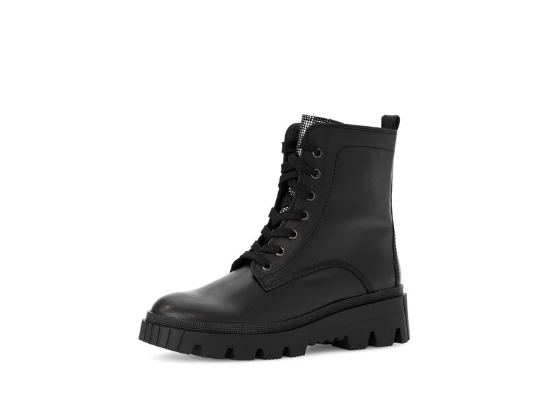 Gabor - Schn&uuml;rstiefeletten - Schwarz 