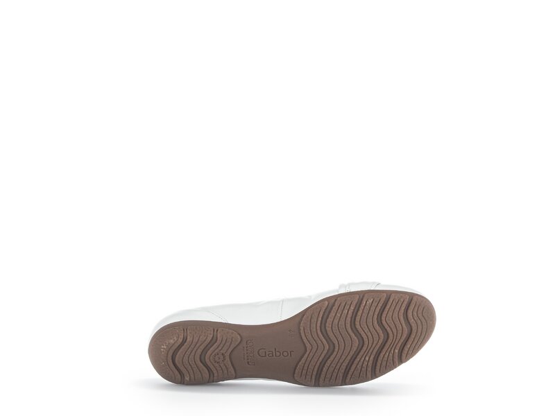 Gabor - sportliche Ballerinas - Wei&szlig; 