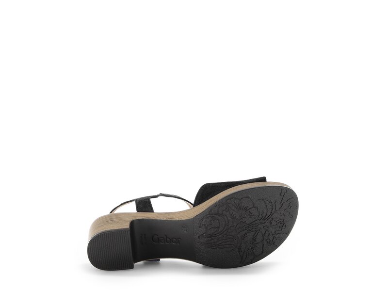 Gabor - Sandale - Schwarz 