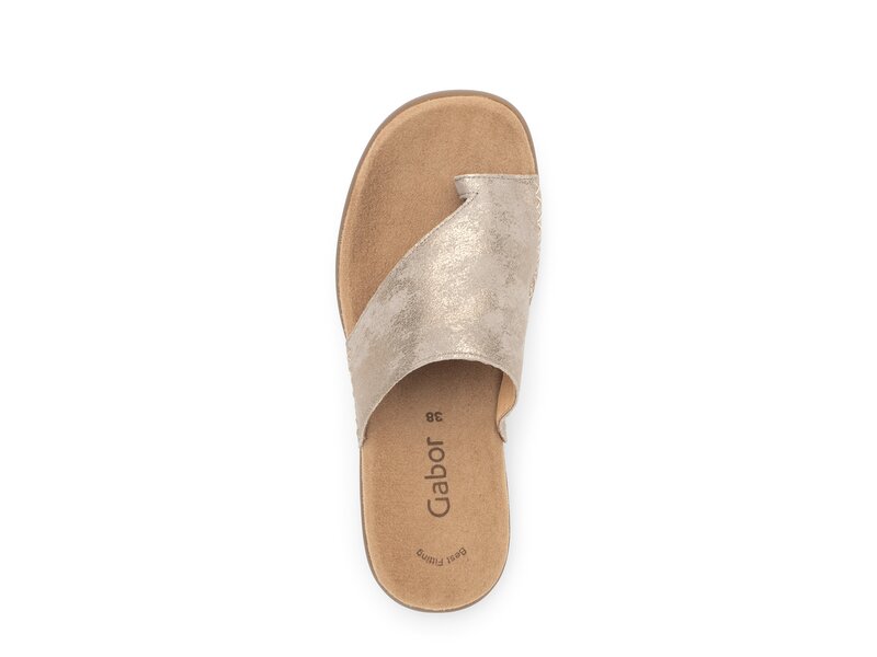 Gabor - Zehentrenner - Gold 