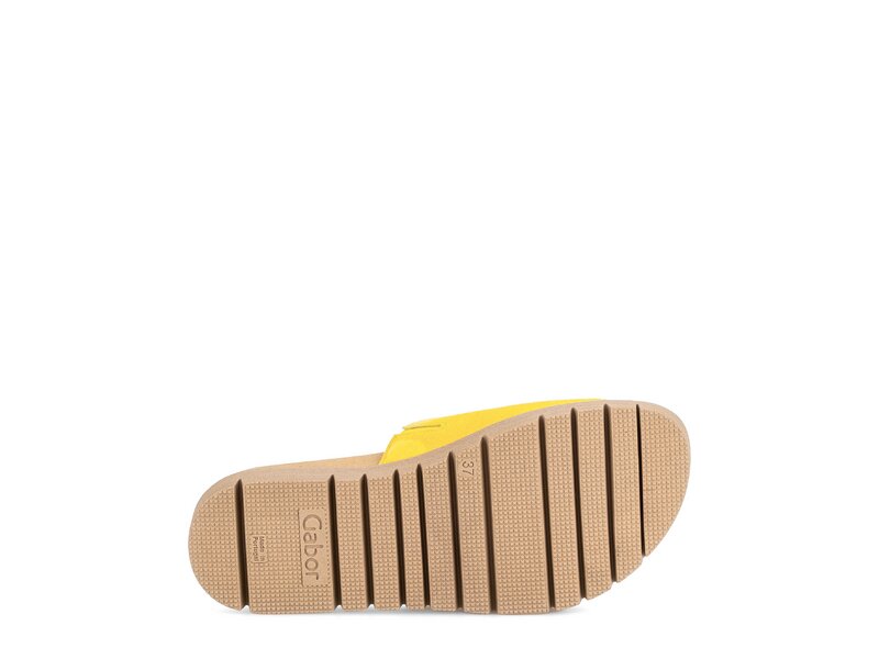 Gabor - Pantoletten - Gelb 