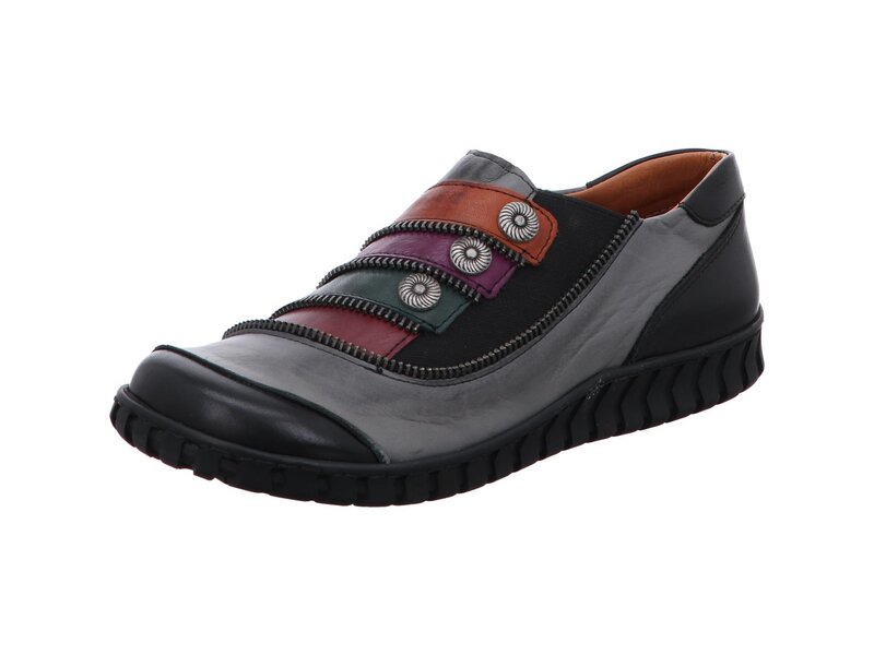 Gemini - Slipper - Schwarz/Grau 