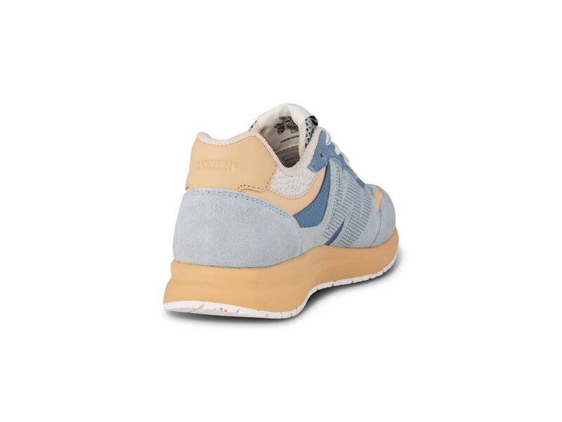 Woden - Rigmor Open Mesh - Blau 