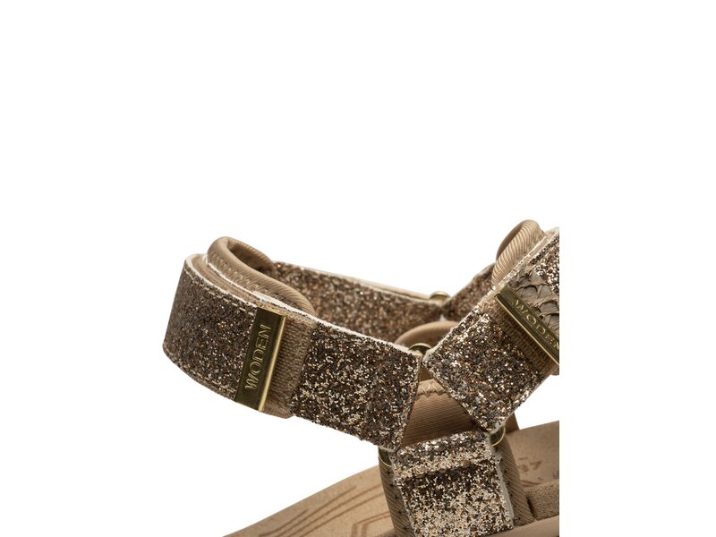 Woden - Line Glitter - Gold 