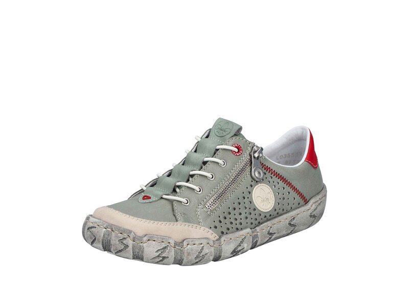 Rieker - Slipper - Gr&uuml;n 