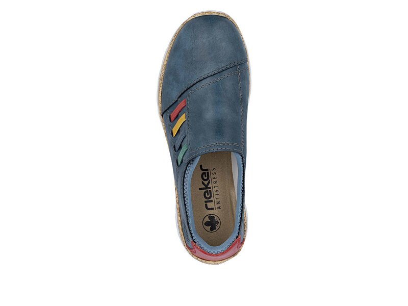 Rieker - Slipper - Blau 