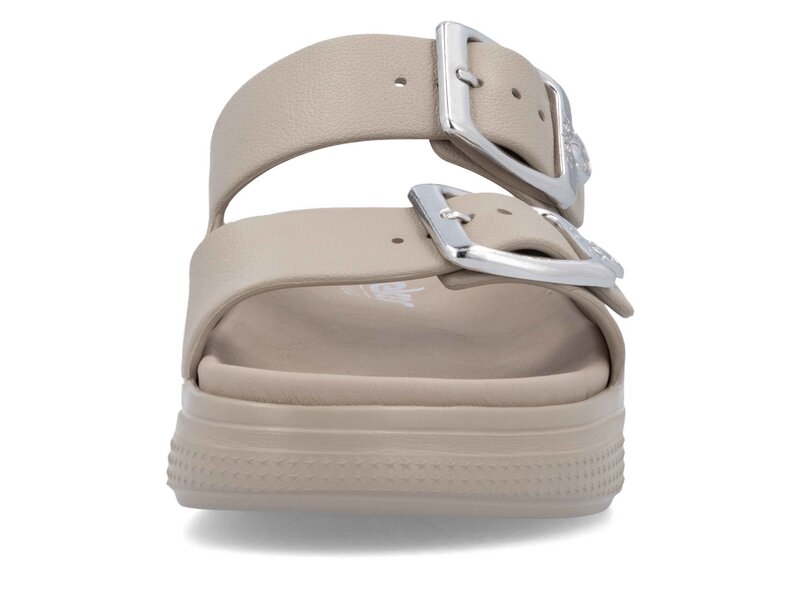 Rieker - Pantoletten - Beige 