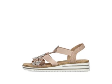 Rieker - Sandaletten - Rot