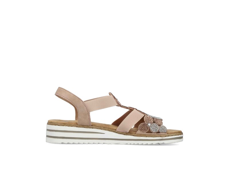 Rieker - Sandaletten - Rot 