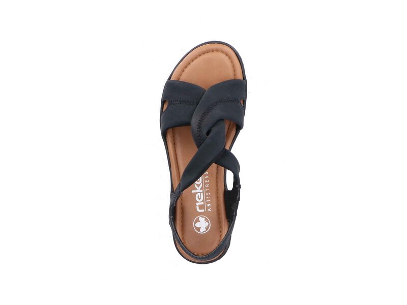 Rieker - Sandaletten - Schwarz 