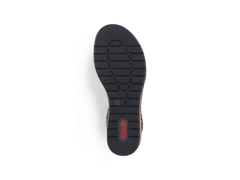 Rieker - Sandaletten - Schwarz 