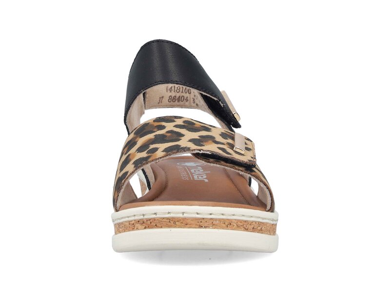 Rieker - Sandaletten - Schwarz 