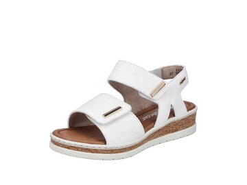 Rieker - Sandaletten - Wei&szlig;