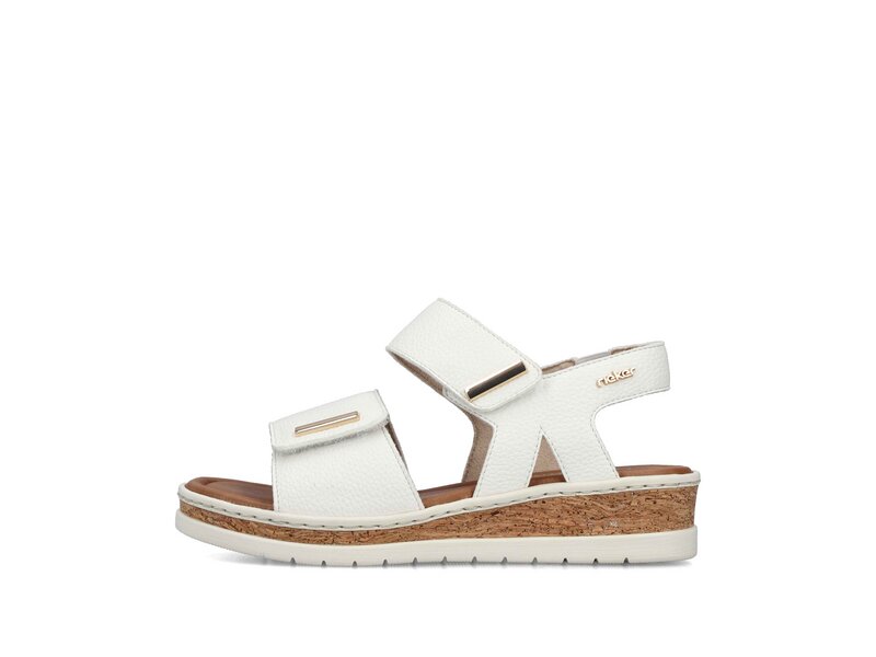 Rieker - Sandaletten - Wei&szlig; 