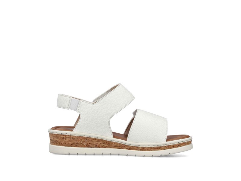 Rieker - Sandaletten - Wei&szlig; 