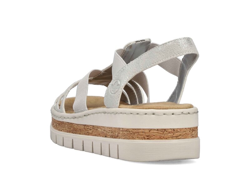 Rieker - Sandaletten - Grau 