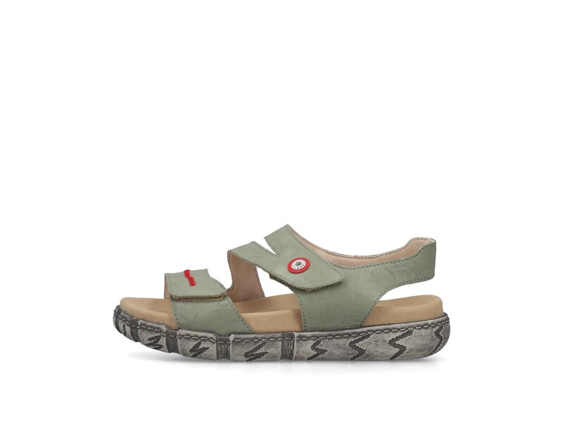 Rieker - Sandaletten - Gr&uuml;n 