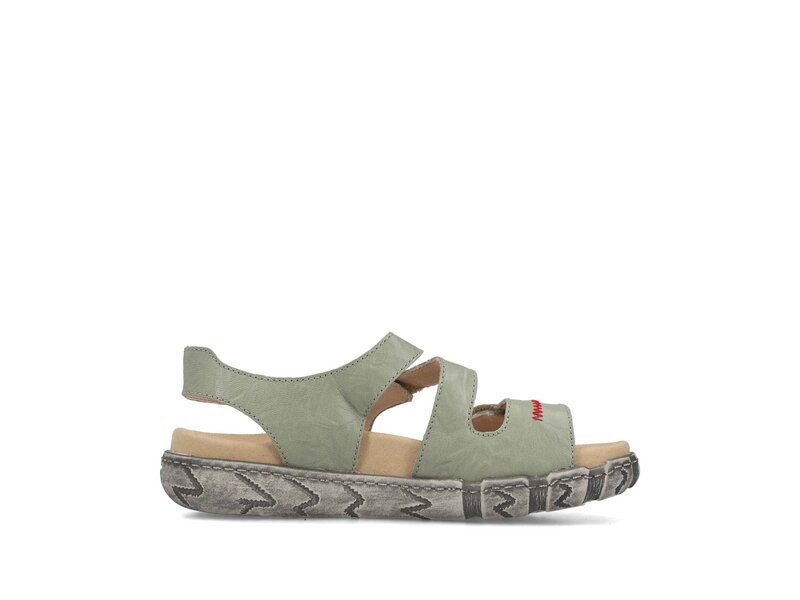 Rieker - Sandaletten - Gr&uuml;n 