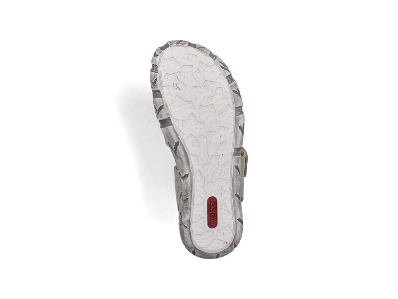 Rieker - Sandaletten - Gr&uuml;n 