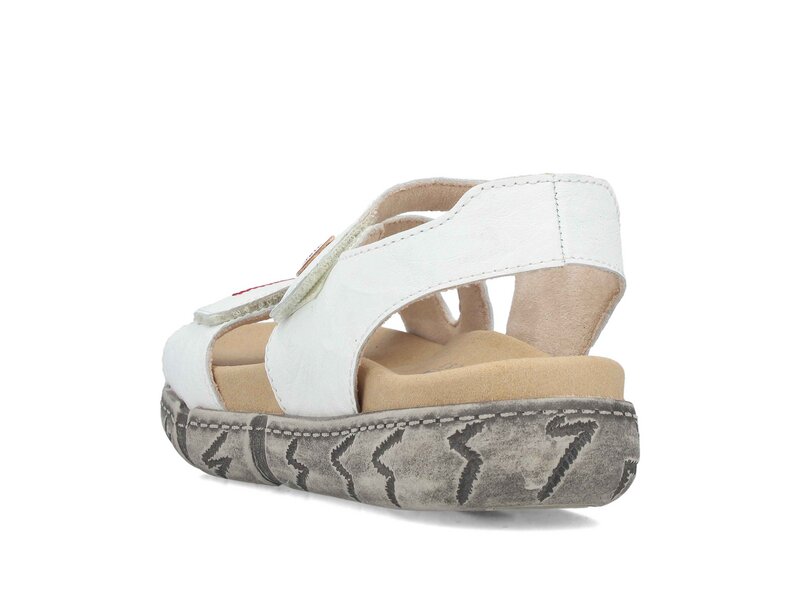 Rieker - Sandaletten - Wei&szlig; 