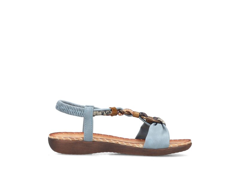 Rieker - Sandaletten - Blau 