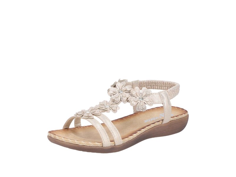 Rieker - Sandaletten - Gold 