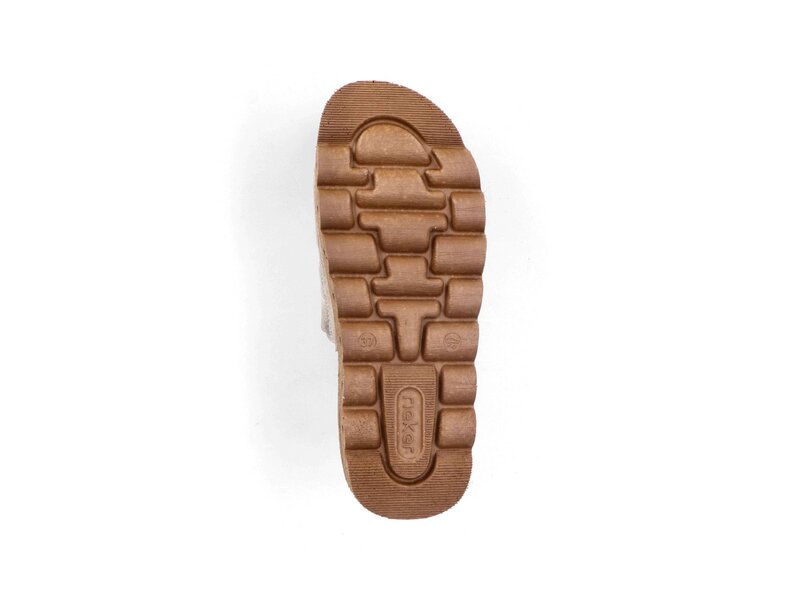 Rieker - Pantoletten - Grau 