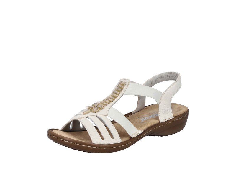 Rieker - Sandaletten - Wei&szlig; 