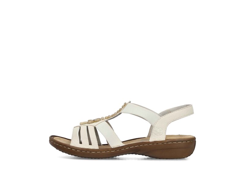 Rieker - Sandaletten - Wei&szlig; 