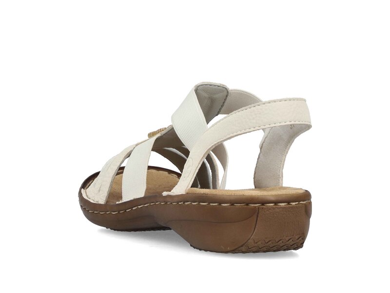 Rieker - Sandaletten - Wei&szlig; 