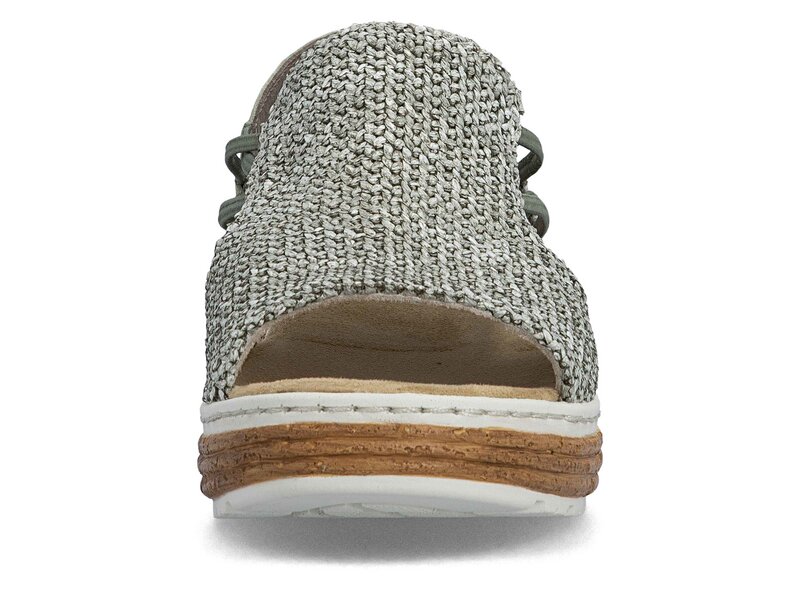 Rieker - Sandaletten - Gr&uuml;n 