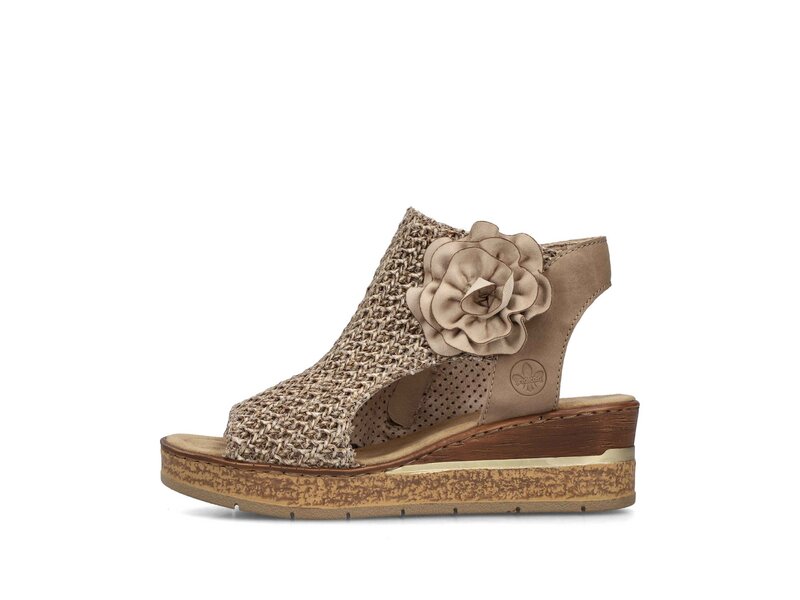 Rieker - Sandaletten - Beige 