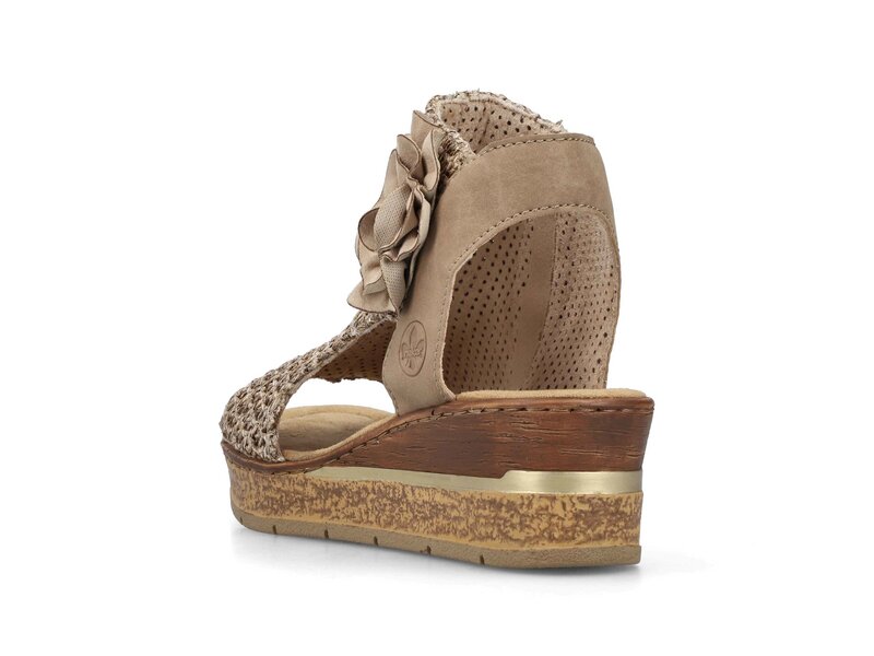 Rieker - Sandaletten - Beige 