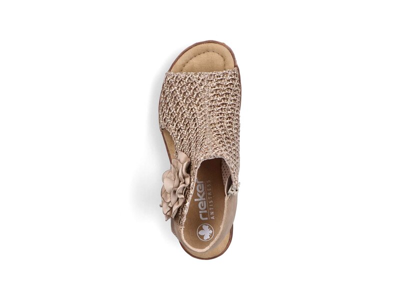 Rieker - Sandaletten - Beige 