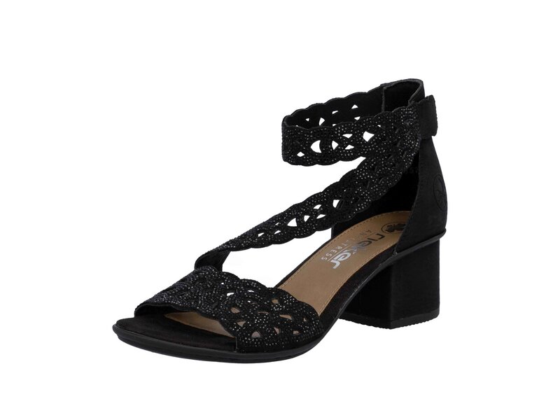 Rieker - Sandaletten - Schwarz 