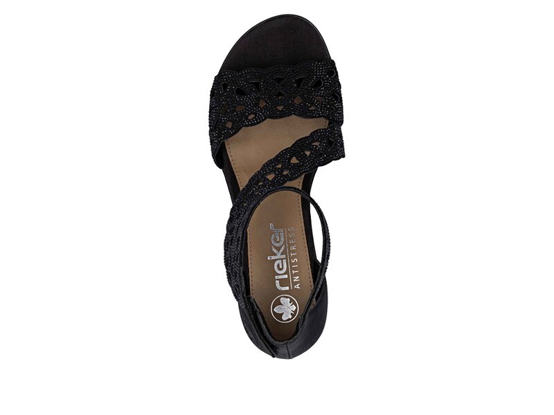 Rieker - Sandaletten - Schwarz 