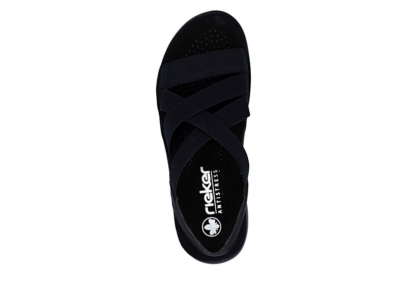 Rieker - Sandaletten - Schwarz 