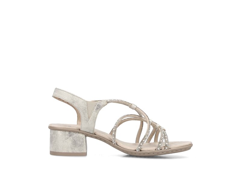 Rieker - Sandaletten - Beige 