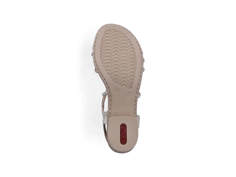 Rieker - Sandaletten - Beige 