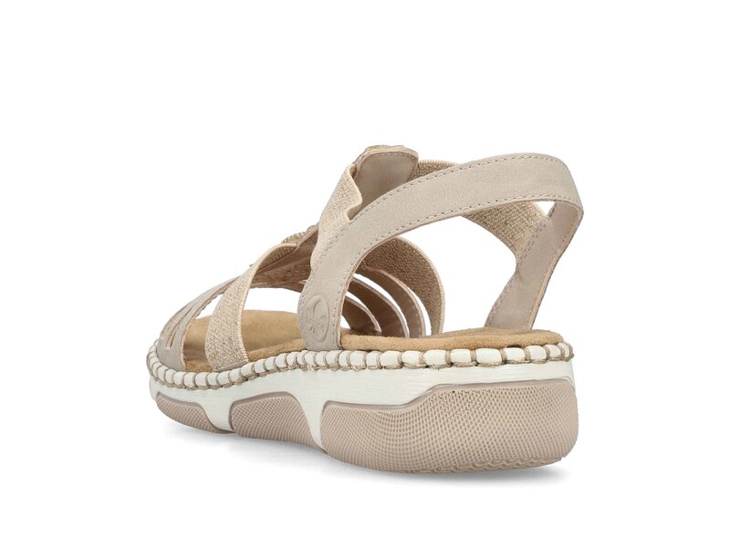 Rieker - Sandaletten - Beige 