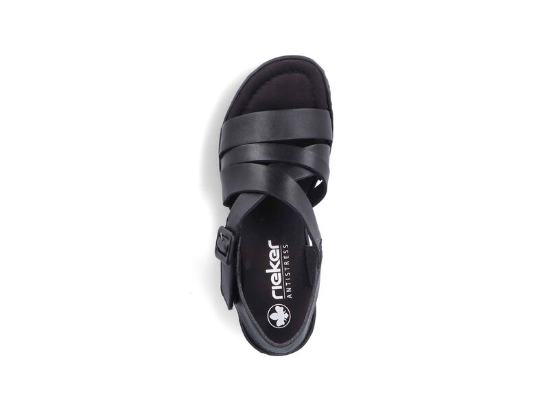 Rieker - Sandaletten - Schwarz 