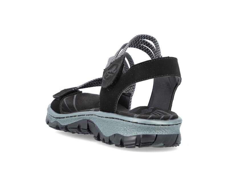 Rieker - Sandaletten - Schwarz 