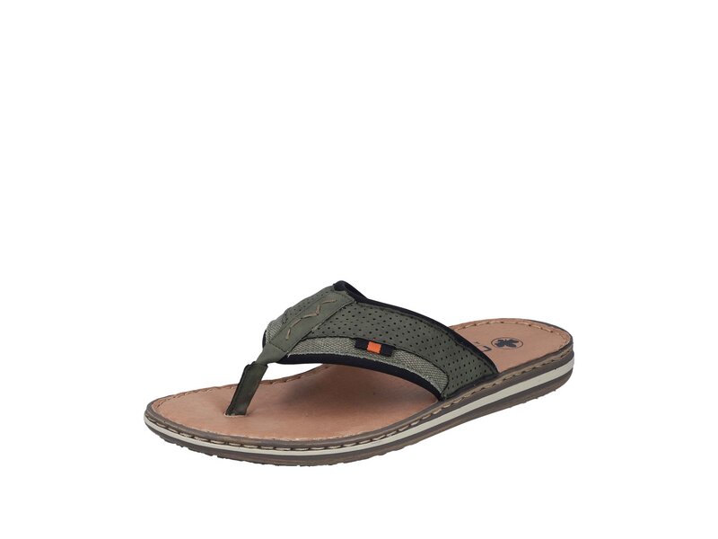 Rieker - Pantoletten - Gr&uuml;n 